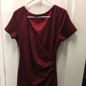 Sexy maroon dress